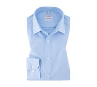 OLYMP Herren Businesshemd Langarm Level.Five.Body.fit,Einfarbig,Body fit,New York Kent,hellblau 10,41