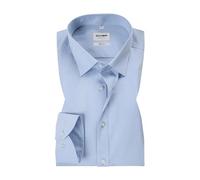 OLYMP Hemd Herren Slim Fit Langarm Baumwoll-Stretch blau, 42