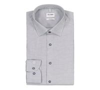 OLYMP Hemd Herren Slim Fit Langarm Baumwoll-Stretch blau, 42