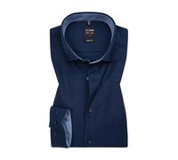 Businesshemd OLYMP "Level Five body fit" Gr. 45, N-Gr, blau (nachtblau) Herren Hemden (46504249-45) nachtblau