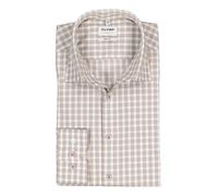 OLYMP Hemd Herren Slim Fit Langarm Baumwoll-Stretch braun, 39