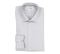 OLYMP Level Five Body Fit Hemd silbergrau, Faux-uni