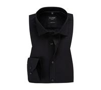 OLYMP Herren Businesshemd Langarm No.Six,Einfarbig,super Slim,Urban Kent,schwarz 68,45