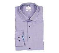 OLYMP Hemd Herren Slim Fit Langarm Baumwoll-Stretch violett, 39
