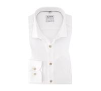 OLYMP Level Five Body Fit Hemd weiss, Faux-uni
