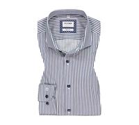 OLYMP Level Five, Business Hemd, body fit, Blau, Streifen, Kent, 45 (2108241845)