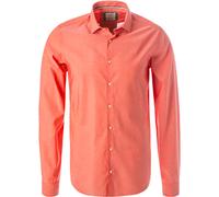 OLYMP Hemd Herren Slim Fit Langarm Baumwolle rot, S