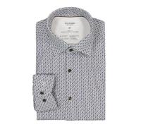 OLYMP Hemden Herren Slim Fit Langarm Jersey blau, 40