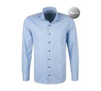 OLYMP Hemd Herren Slim Fit Langarm Jersey blau, 41