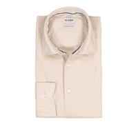 OLYMP Hemd Herren Slim Fit Langarm Kent beige, 43