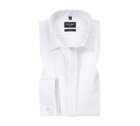 OLYMP Hemd Herren Umschlagmanschetten Baumwolle weiß, 41