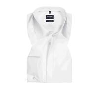 OLYMP Hemd Herren Umschlagmanschetten Baumwolle weiß, 44