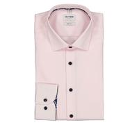 OLYMP Hemd "Level 5" - Body fit - in Rosa - Größe 40 | Herren Plussize
