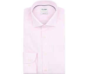 OLYMP Hemd Level 5 Luxury Stripe Rosa - Größe 40 Pink 40