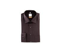 Herren Hemd "Modern Fit" Langarm schwarz Gr.39