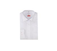 OLYMP Herren Hemd Modern Fit Langarm, weiss, Gr. 45