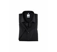 OLYMP Herren Businesshemd Luxor Kurzarm – Einfarbig, Comfort Fit, New Kent – Schwarz 68,41