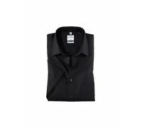 OLYMP Herren Businesshemd Langarm Luxor,Einfarbig,Comfort fit,New Kent,schwarz 68,44