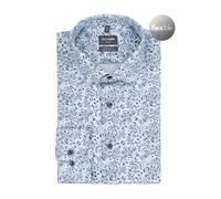 OLYMP Hemden Herren Langarm Baumwoll-Stretch blau, 39