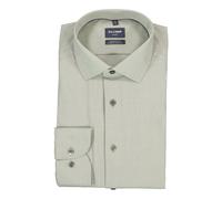 OLYMP Hemden Herren Langarm Baumwoll-Stretch grün, 43