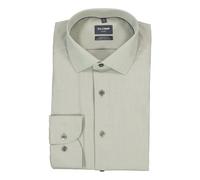 OLYMP Hemden Herren Langarm Baumwoll-Stretch grün, 44