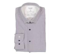 OLYMP Hemden Herren Slim Fit Extra langer Arm Baumwoll-Stretch blau, 42