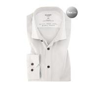 OLYMP Hemden Herren Slim Fit Langarm Baumwoll-Stretch grau, 39