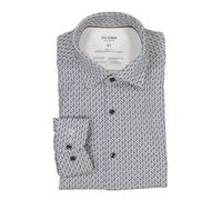 OLYMP Hemden Herren Slim Fit Langarm Jersey blau, 42