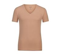 OLYMP T-Shirt V-Halsausschnitt Nude Braun XXL