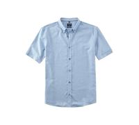 OLYMP Herren Businesshemd Kurzarm Casual,0,076 Casual 22 Safety,04 Button-Down-Kragen,bleu 11,M