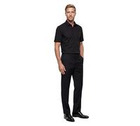 OLYMP Level Five Herren Freizeithemd Body Fit Langarm, schwarz, Gr. 40
