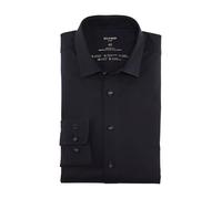 OLYMP Herren Businesshemd Langarm Luxor.24.Seven,Single Jersey,modern fit,New Kent,Marine 18,39
