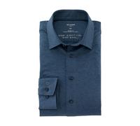 OLYMP Herren Businesshemd Langarm Luxor.24.Seven,Single Jersey,modern fit,New Kent,Rauchblau 13,42