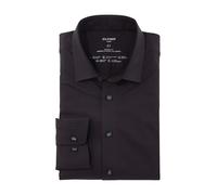 OLYMP Herren Businesshemd Langarm Luxor.24.Seven,Single Jersey,modern fit,New Kent,schwarz 68,40