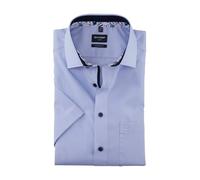 OLYMP Herren Businesshemd Langarm Luxor,Einfarbig,modern fit,Global Kent,bleu 11,42