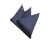 OLYMP Einstecktuch aus Seide mit Jacquardstruktur in Marine, Größe 1