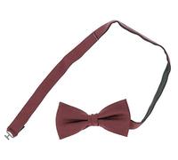 OLYMP Herren Fliege Fliege,Einfarbig,FliegRe,dunkelrot 39