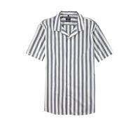 OLYMP Herren Freizeithemd Kurzarm Casual,Einfarbig,Regular fit,Revers-Kragen,Marine 18,XXL
