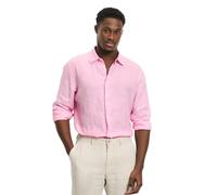 OLYMP Herren Freizeithemd Langarm 404014,Einfarbig,059 Casual 22,Kent-Kragen,Altrose 71,L