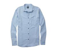 OLYMP Herren Freizeithemd Langarm Casual,Dyewasher Weaving,Regular fit,Kent-Kragen,hellblau 10,3XL