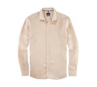 OLYMP Herren Freizeithemd Langarm Casual,Einfarbig,Regular fit,Kent-Kragen,beige 21,3XL