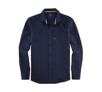 OLYMP Herren Freizeithemd Langarm Casual,Einfarbig,Regular fit,Kent-Kragen,Marine 18,S
