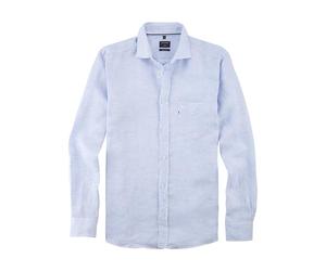OLYMP Herren Freizeithemd Langarm Casual,Gestreift,Regular fit,Kent-Kragen