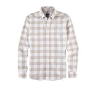 OLYMP Herren Freizeithemd Langarm Casual,Karo,059 Casual 22,04 Button-Down-Kragen,beige 21,L
