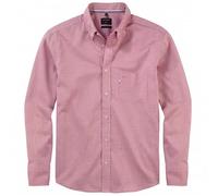OLYMP Herren Freizeithemd Langarm Casual,Oxfort,Regular fit,Button-Down-Kragen,Fuchsia 95,XXL