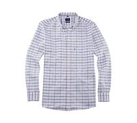 OLYMP Herren Freizeithemd Langarm Casual,Oxfort,Regular fit,Button-Down-Kragen,Weiss 00,XL