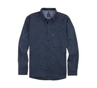 OLYMP Casual Regular Fit Hemd marine, Gemustert