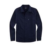 OLYMP Herren Freizeithemd Langarm Casual,Twill,Overshirt,Kent-Kragen,royal 19,L