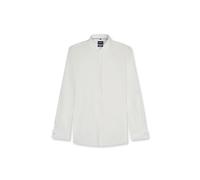 OLYMP Herren Hemd Langarm 049165 Uni Super Slim Urban Kent Hellbeige, 39