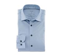OLYMP Herren Hemd Langarm 200864 Single Jersey Body Fit hellblau, 42